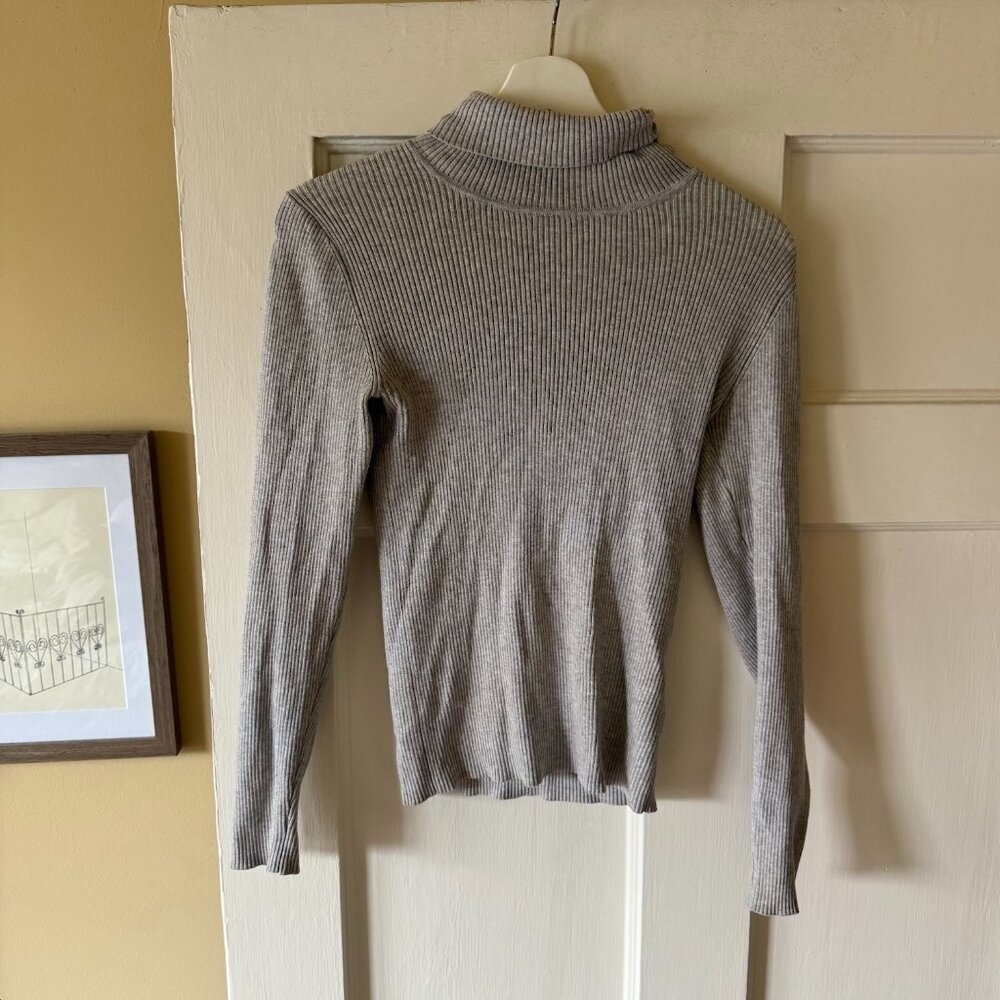 Grey Boden long sleeve turtleneck